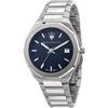 Stile Blue Metal Men's Quartz with Date R8853142006 Watch
