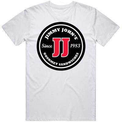 Jimmy Johns Gourmet Sandwiches Sub Sandwhich Restaurant T Shirt