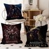 A-Assassins C-Creed Game Cushion Cover Inches Farmhouse Decor Home Throw Pillow Covers for Couch Decorations