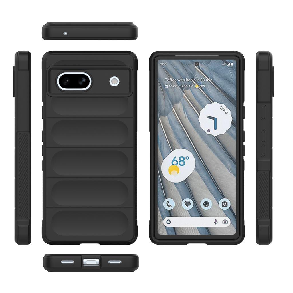 For Google Pixel 7a TPU Phone Case Rugged Back Anti-Slip Cover