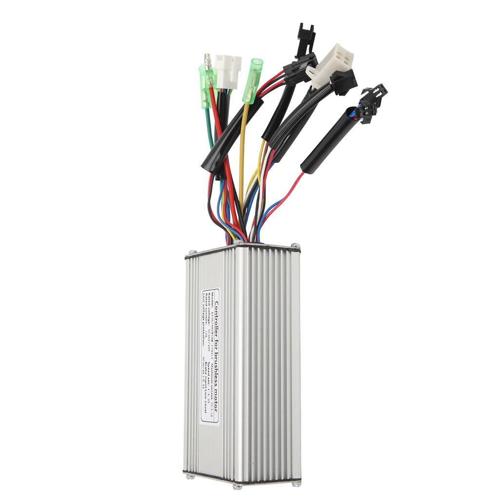 Square Wave Controller 25A Electric Bike Controller 36V 48V Metal Shell with SM Connector for 750W Motor