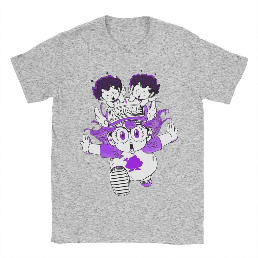 Summer Arale Norimaki  Dr Slump  Fashion TShirts  Cotton Tshirt for Couple Y2K Classic Design Short Sleeve Tops