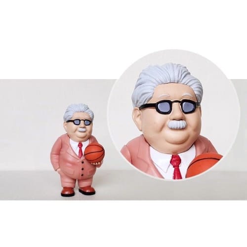 SLAM DUNK Anime Doll Mitsuyoshi Anzai Version Statue Doll Sculpture Decoration Toy Model Figure Height 8-9cm Slam Dunk Anzai Sensei