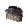 Tory Burch T Monogram Canvas Adjustable Detachable Shoulder Strap Camera Bag Women Shoulder Bag Dark-Blue-Denim 79356-405