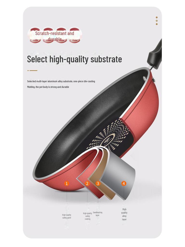 Poêle antiadhésive Crystal Diamond - Universelle pour cuisinières à induction et à gaz