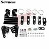 Gloss Black Motorcycle Headlight Fairing Mask 5 3/4" Headlamp Windshield Cover For Harley Sportster Iron Dyna FX XL 883 1200