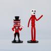 Cute The Amazing Digital Circus Figure Set 7Pcs 10.2cm Cartoon Character PVC Model Toys Desktop Decor Kids Gift Game Peripheral Collectible Statue