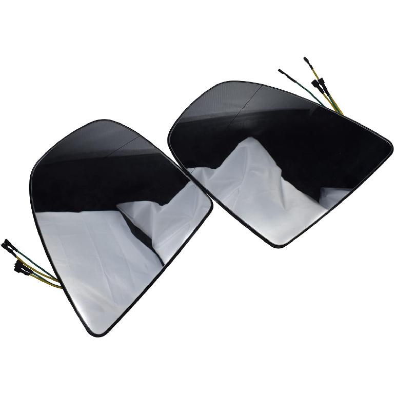 Left & Right Side Rearview Side Mirror Glass Heated For 2007-2014 BMW X5 X6 E70 E71 E72 51167174979,51167174981,51167174980