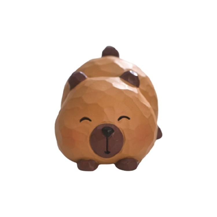 Colorful Capybaras Collectible Figurine Fun and Cute Decoration for Home or Workspaces