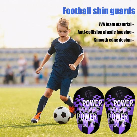 1 pereche de mini paratibie de fotbal cu litere model anti-alunecare copii adolescenti adulti jucatori tibie miniaturale protectoare jocuri de fotbal echipament de protectie