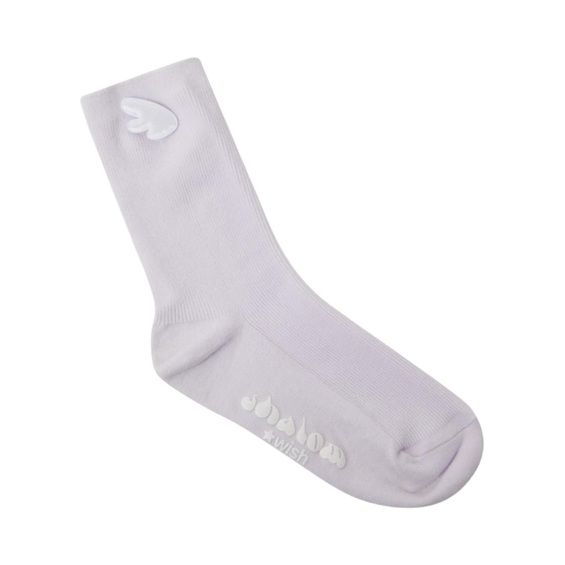 Shalomclub x NCT Wish Wing Socks Cool White ONE SIZE