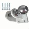 Long Shank Trailer Ball Mount RV Tow Hitch Easy to Install Black