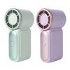 Air Turbo Tech Handheld Turbo Fan LED Display USB Rechargeable Fan Cooling Pocket Fan  Home