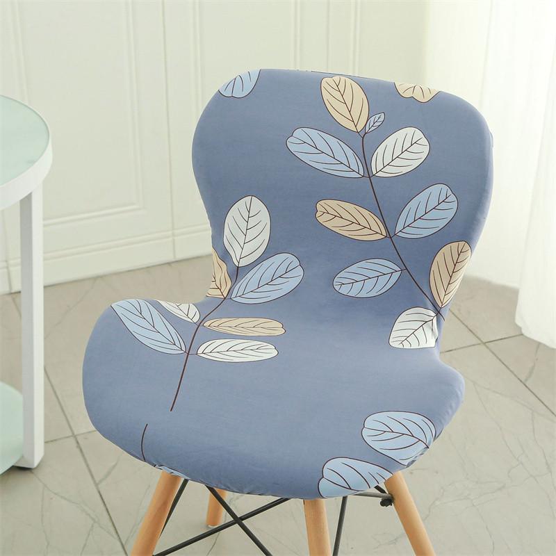Elastic Silk Hotel Internet Cafe Restaurant Chair Cover Household Universal Backrest Integrated Chair Cover