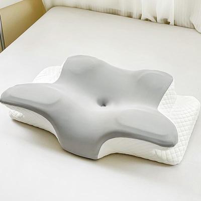 Motýlí polštář z paměťové pěny - Ergonomický polštář pro podporu krční páteře
