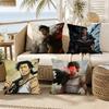 Black CClover Yami Sukehiro Pillow Case for Sofa Living Room Home Office Decor Protective Cover