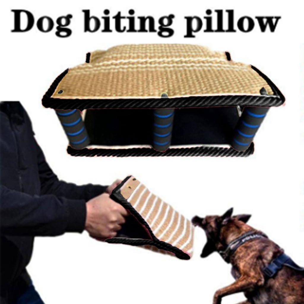 Hundträningshylsa Armskydd Justerbar Bekväm Hundbett Dragkrok för Schäfer Mastiff