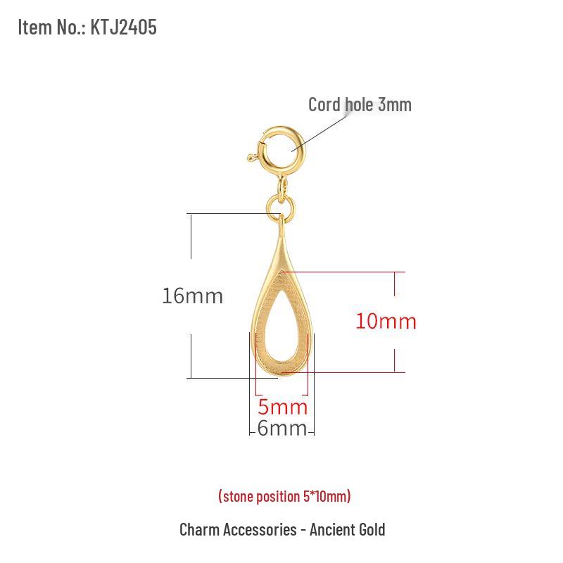 

Браслет ручной работы из серебра S925: Золотые бусины-разделители, аксессуары с подвеской из яшмы и пустой оправой