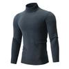 Men S Half Turtleneck Knit Sweater Solid Color Casual Spring Autumn