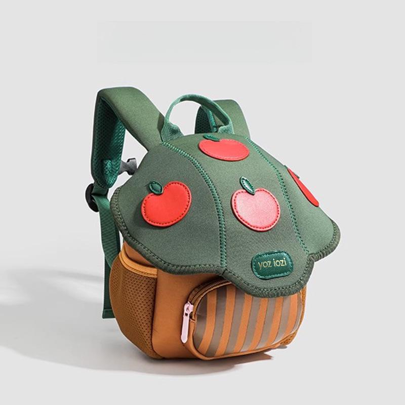 Mini Niedlicher Pilz-Rucksack für Kindergartenkinder - Cartoon-Design für Jungen und Mädchen