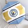 Manchester City Football Club3pattern, Automatic Folding Umbrella, Portable and Foldable Design, 8 Ribs, a Christmas or Birthday Gift.