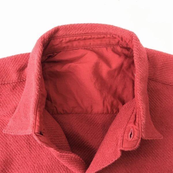 Japan Papas 3-Pocket Coverall Blouson Outer Men L Dark Red Shirt Jacket Coat 90s-00s(USED)
