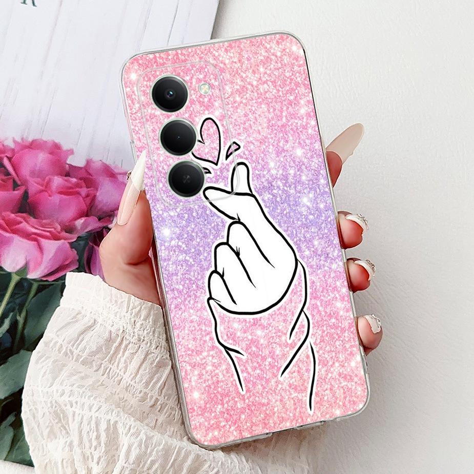 For Xiaomi Redmi 15 5G Case Cute Cat Luxury Painted Cover 6.9'' Soft Slim Phone Case For Xiaomi Redmi 15 Redmi15 4G Fundas Coque