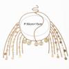 Fashionable Head Chain Fringe Hair Jewelry Adjustable Comfortable Headpiece For Dance Festival Event