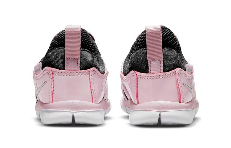 Nike Dynamo Free Comfortable Low top Sports Casual Shoes Black Pink Infant And Toddler 343938-027