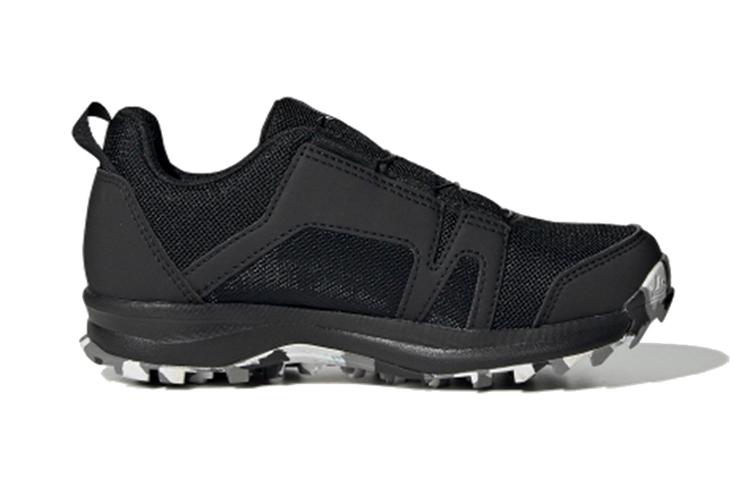 adidas Terrex Agravic Boa K Vintage Abriebfest Niedrig geschnitten Kinder Laufschuhe Schwarz Kinder EF3635