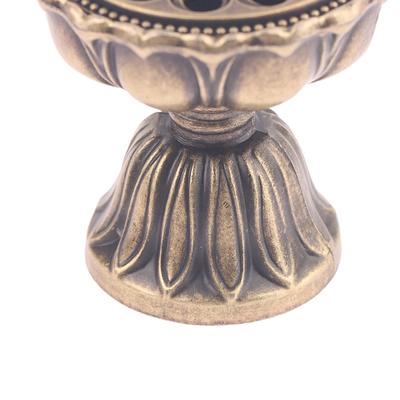 Alloy Lotus Incense Burner Lotus Incense Censer Archaic Copper Sandalwood House Furnishings Home Office Decoration
