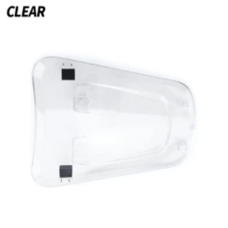 Nvx /Aerox 155 V1 V2 Gas Tank Cover Trasparent Carbon Abs Plastic Easy Install Made In Indonesia Cod