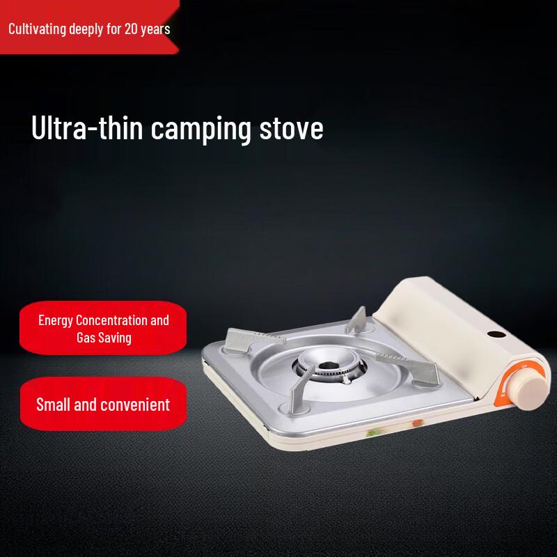 Outdoor Portable Windproof Gas BBQ Grill & Cassette Stove