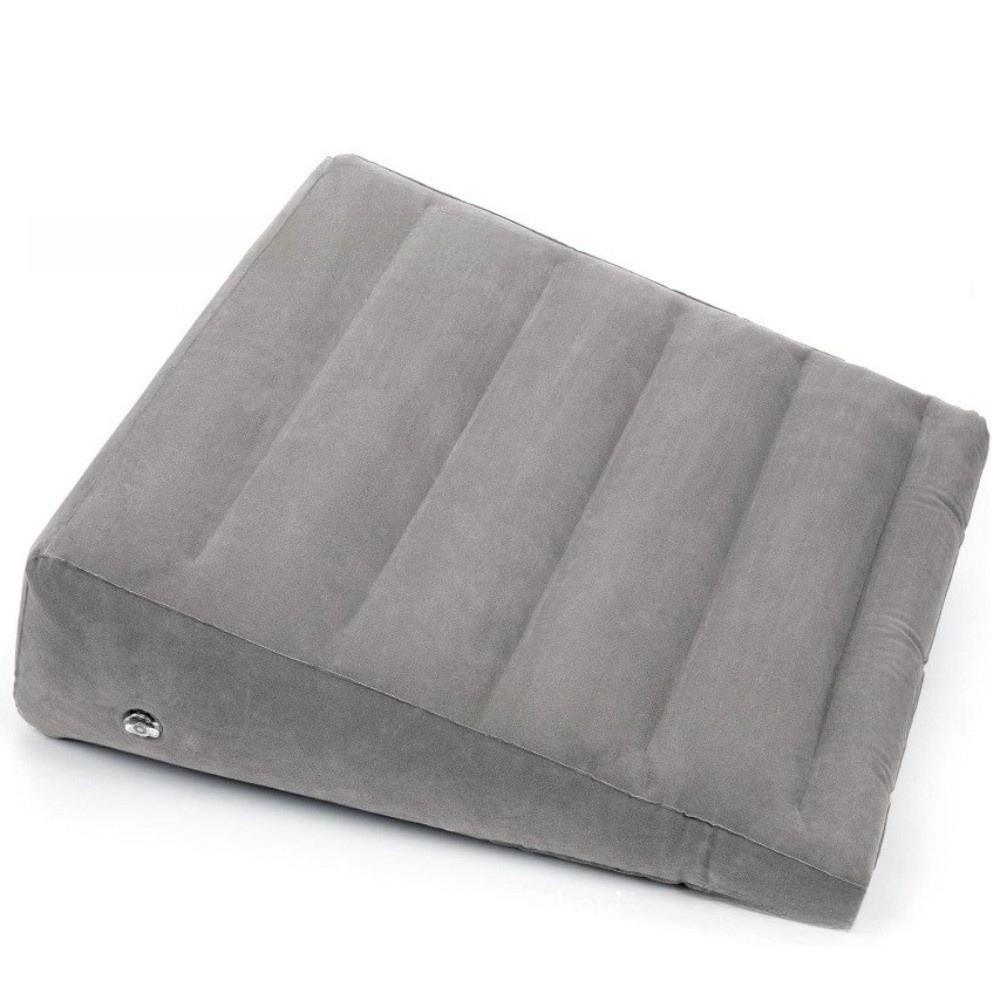 Back Support Wedge Pillow Ergonomic Inflatable Back Pillow for Travel Camping Sleeping