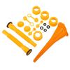 Gas Can Spout Replacement Kit Gas Can Nozzle Caps with Funnel for Most Plastic Gas Cans