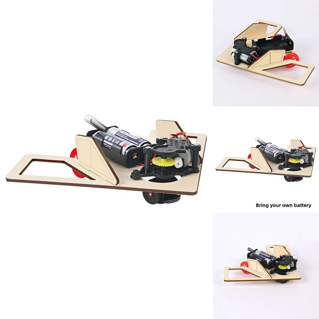 Simulated Obstacle Avoidance Robot Assembly Material Set Children Puzzle Toy For Educational Activities