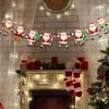 Christmas Banner Pendant Merry Christmas Decorations for Home 2026 Navidad Christmas Ornaments Xmas Gifts Happy New Year 2026
