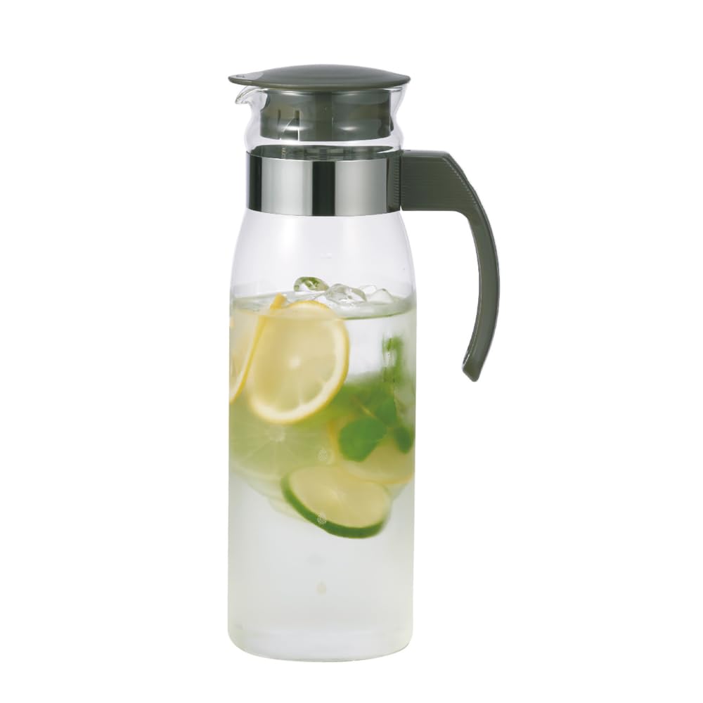 Hario Kjøleskap Pot Slim N Charcoal Grey 1400ml Laget i Japan Gavegave RPLN-14-CGR