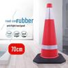 EVA 70cm Uncrushable Reflective Traffic Cone - Red