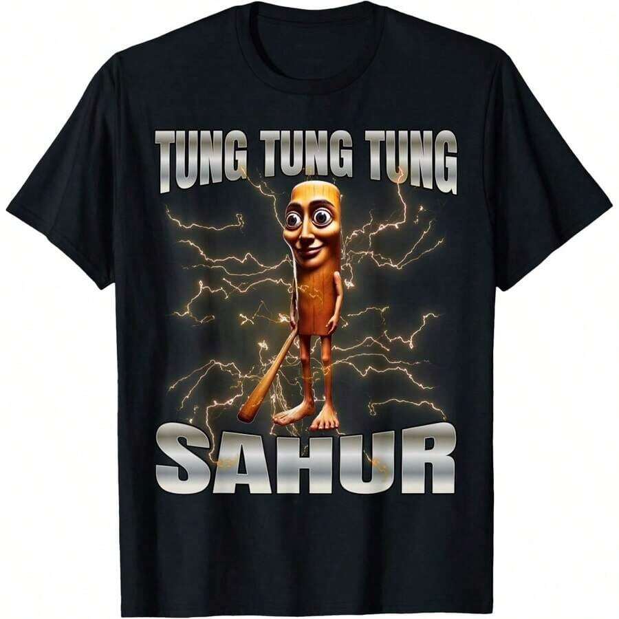 Tung Tung Tung Sahur Casual Tee S