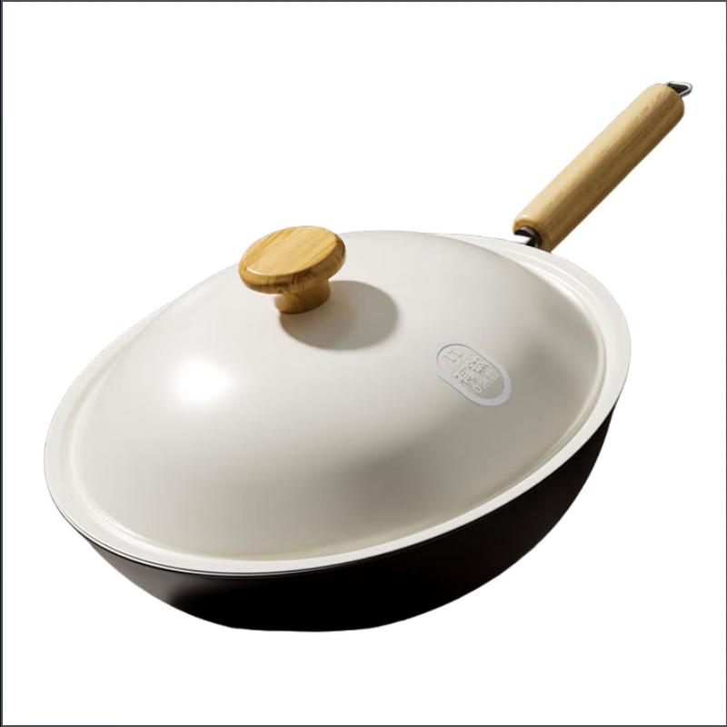 Jinsaozi Titanium Alloy Non-stick Wok
