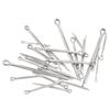 160Pcs 6 Size 304 Stainless Steel Cotter Pin Clip Key Fastener Fitting Assortment Kit for Car Mechanic Garden