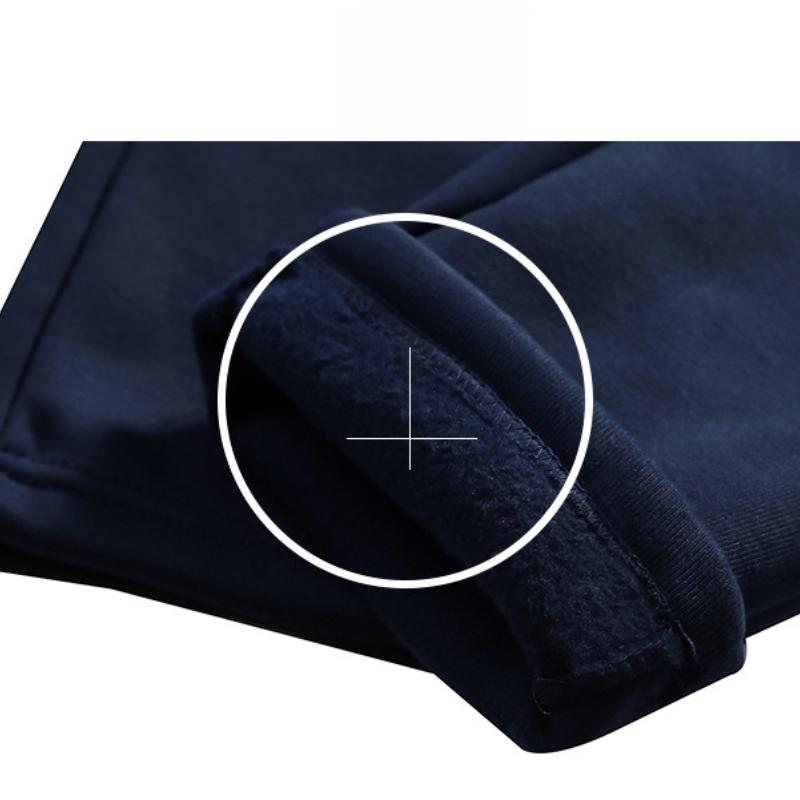 Men's Casual Suit Winter Fleece-Lined Thickened Sports Suit Men's Youth Casual Jacket