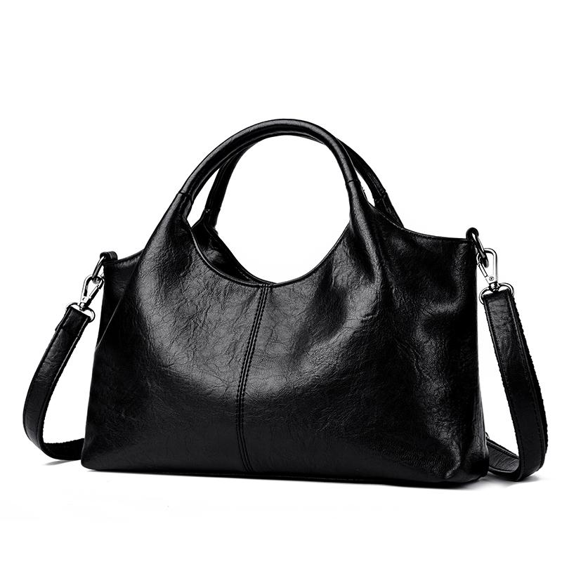 

Жіноча мінімалістична сумка-тоут, Велика містка сумка на плече, Ретро сумка-тоут, Жіноча сумочка, Модна повсякденна сумка на плече 28.5 cm x 12.5 cm x 17 cm чорний