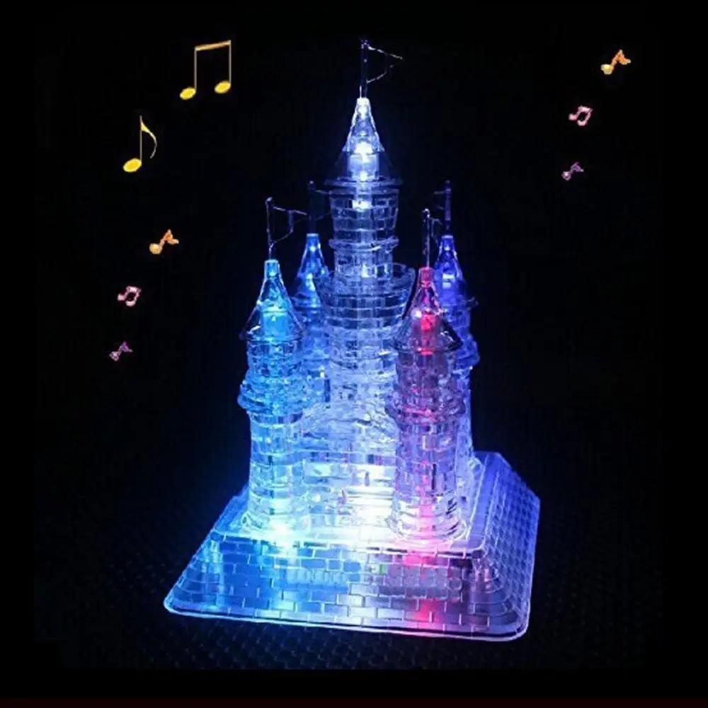 Crystal Puzzle DIY Beautiful Castle Building