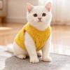 Cartoon Cat Sleeveless Vest Thickened Dog Fleece Coat Fashion Winter Dog Costume  Winter Season