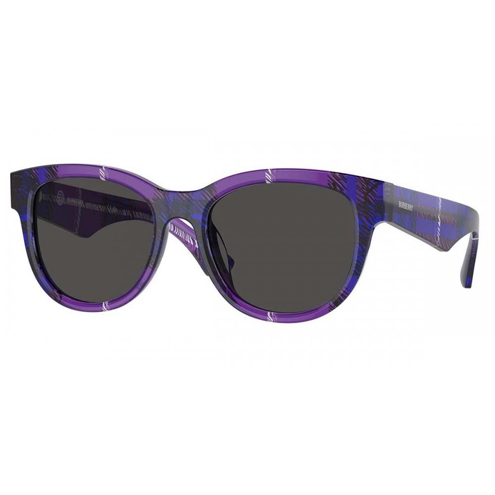 

Burberry Women Sunglasses Be4432u 411387 Violet Checkered/54-19-140