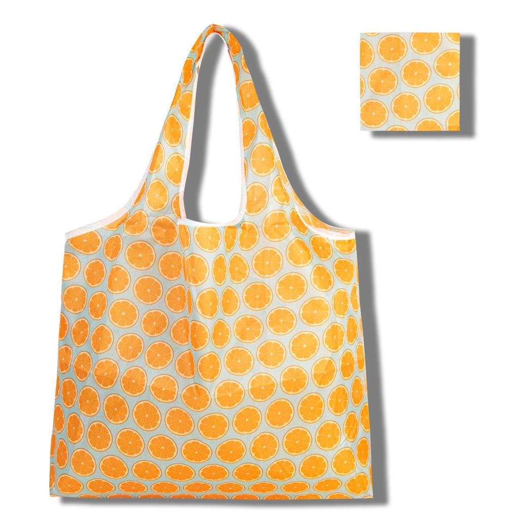 Eco-Friendly Large Capacity Foldable Tote Bag - Creative, Portable, Printed, and In Stock