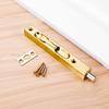 1Pc Stainless Steel Spare Tools Double Opening Doord Door Guard Lever Finger Slide Lock 6/8Inch Door Edge Lever Action Flush Bolt