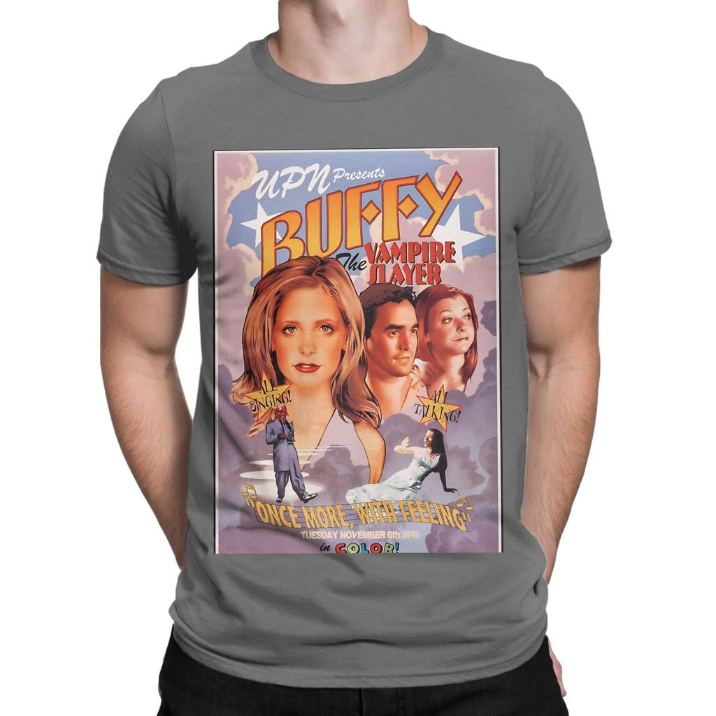 bBuffy The Vampire Slayer Band Once More With Feeling Funny 100 Cotton TShirt Buffy The Vampire Slayer Band Tops Tees For Unisex